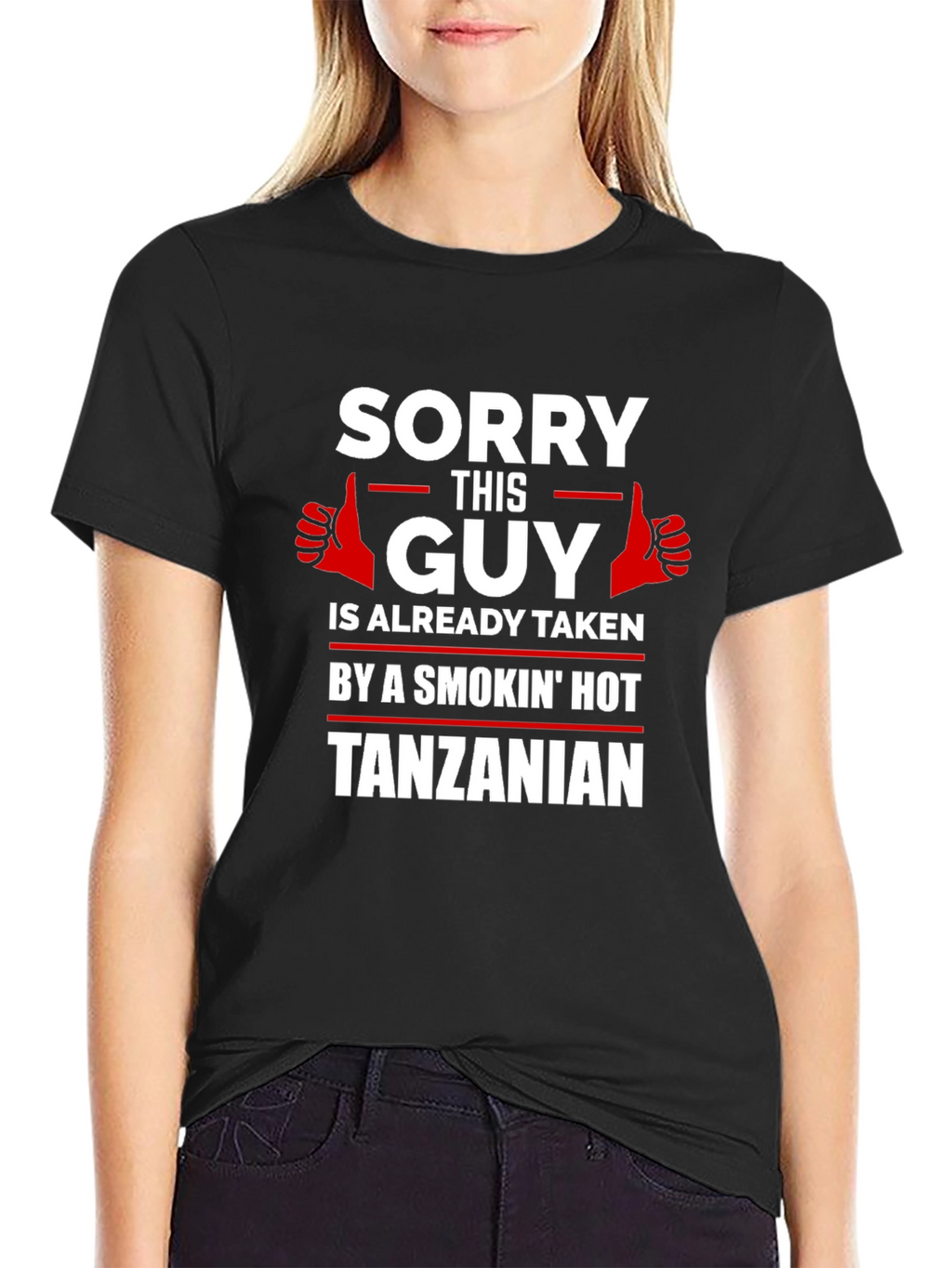Taken by a Hot Tanzanian T-Shirt
