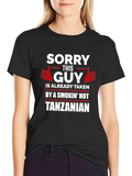 Taken by a Hot Tanzanian T-Shirt