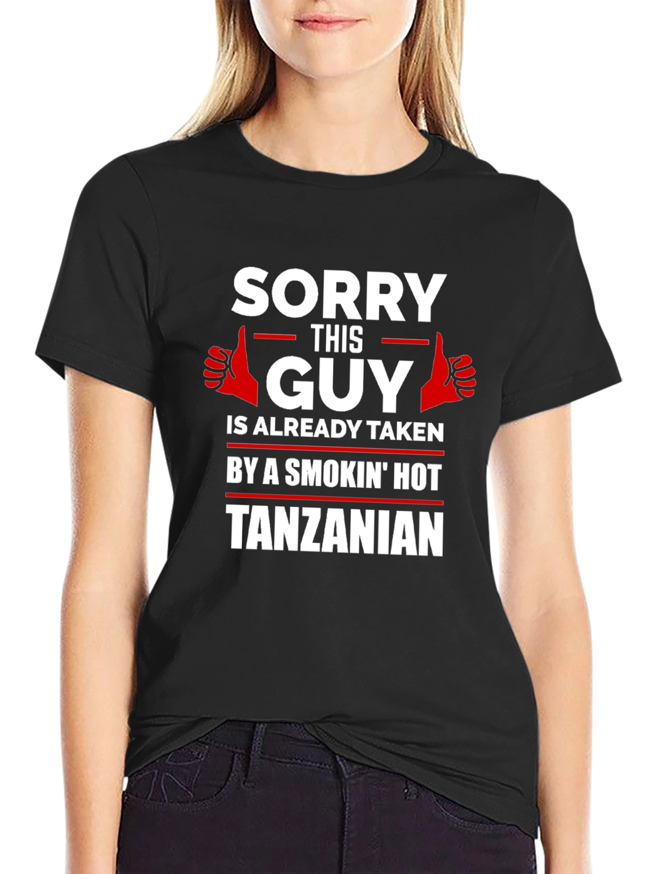 Taken by a Hot Tanzanian T-Shirt