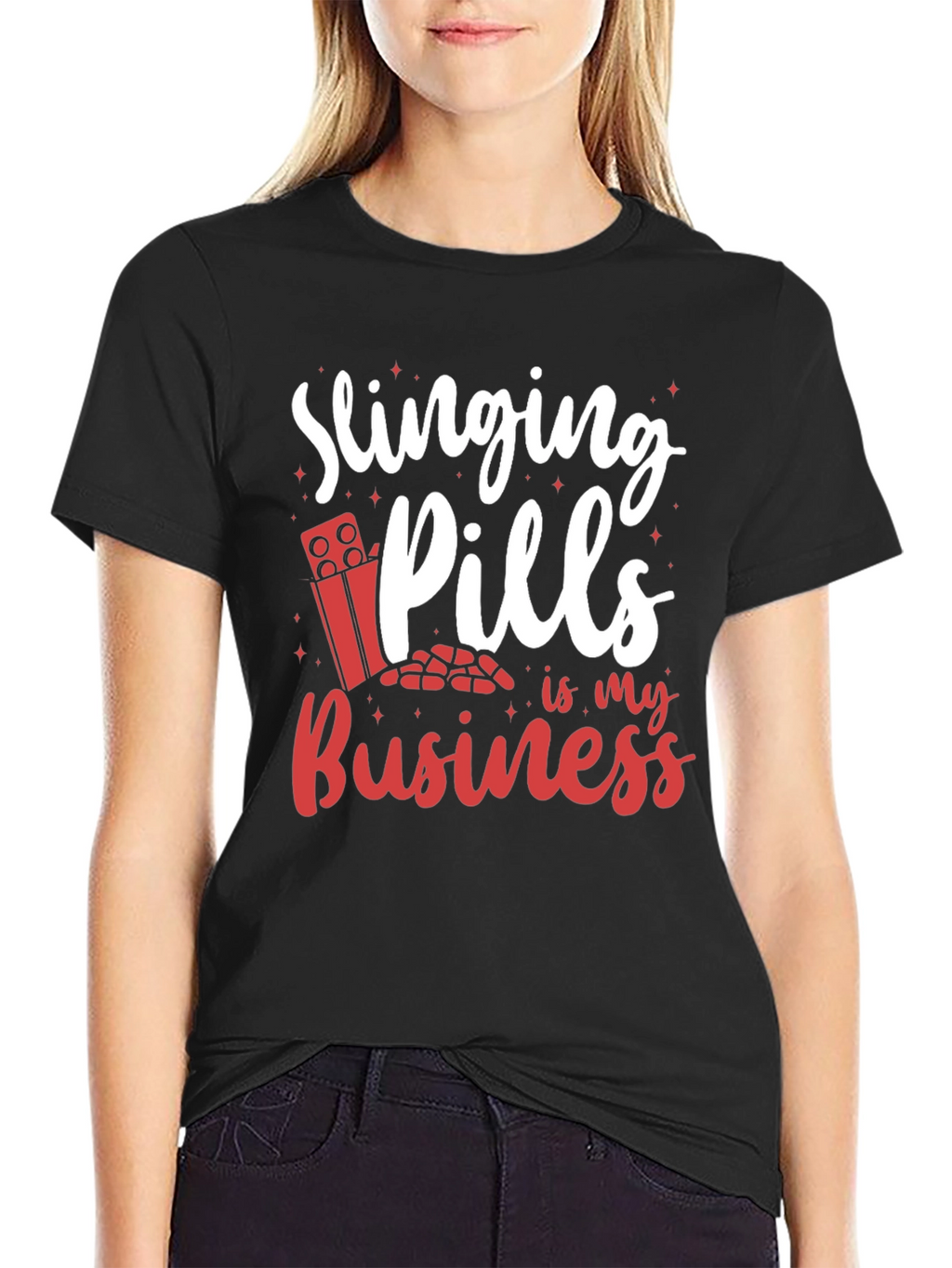 Slinging Pills Funny T-Shirt