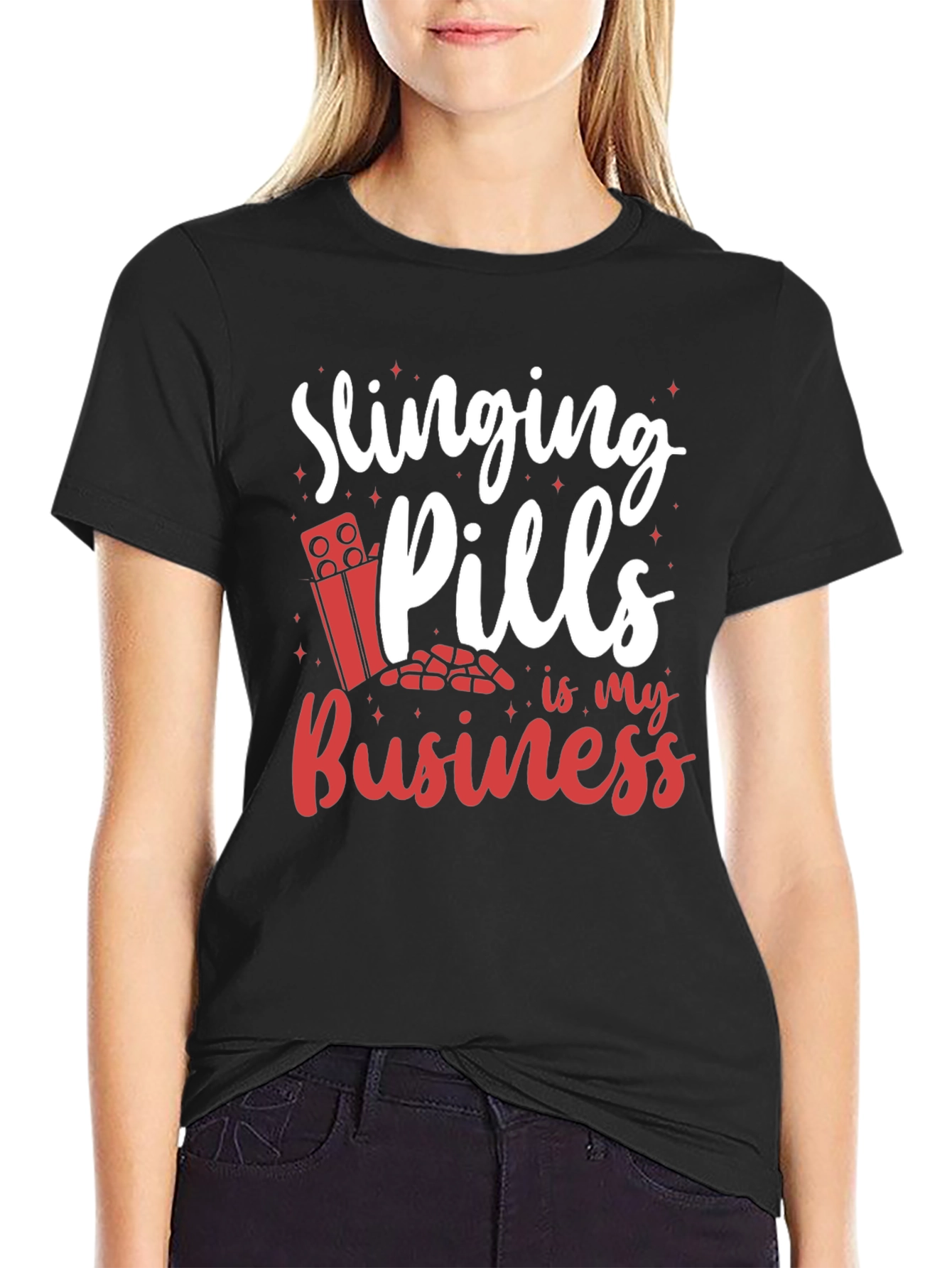 Slinging Pills Funny T-Shirt