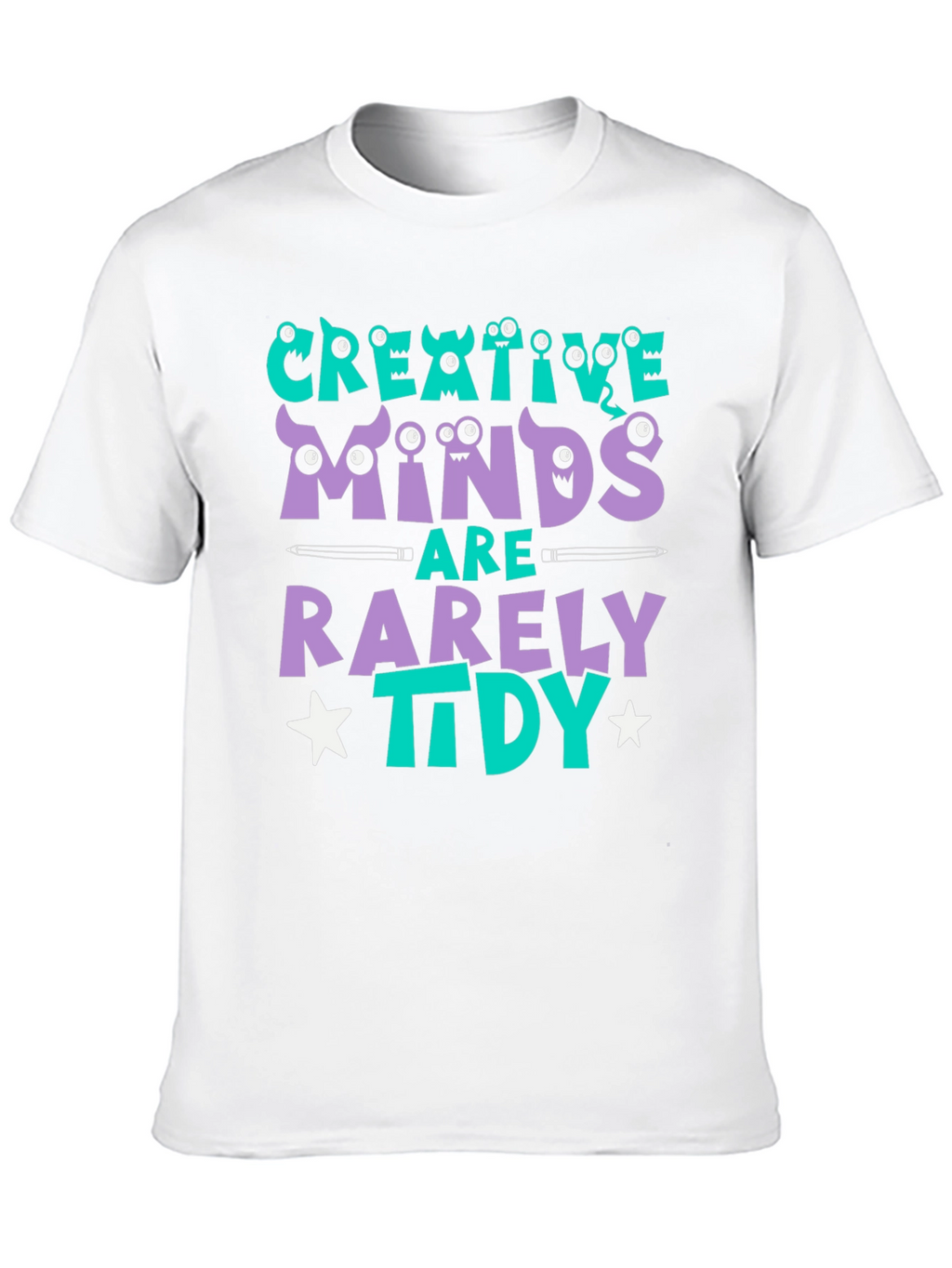 Creative Minds T-Shirt - Tidy Graphic Tee