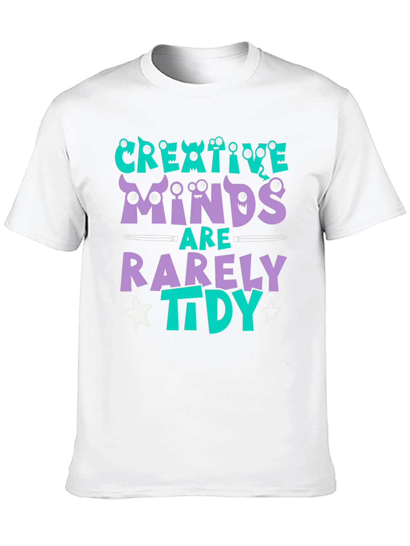 Creative Minds T-Shirt - Tidy Graphic Tee