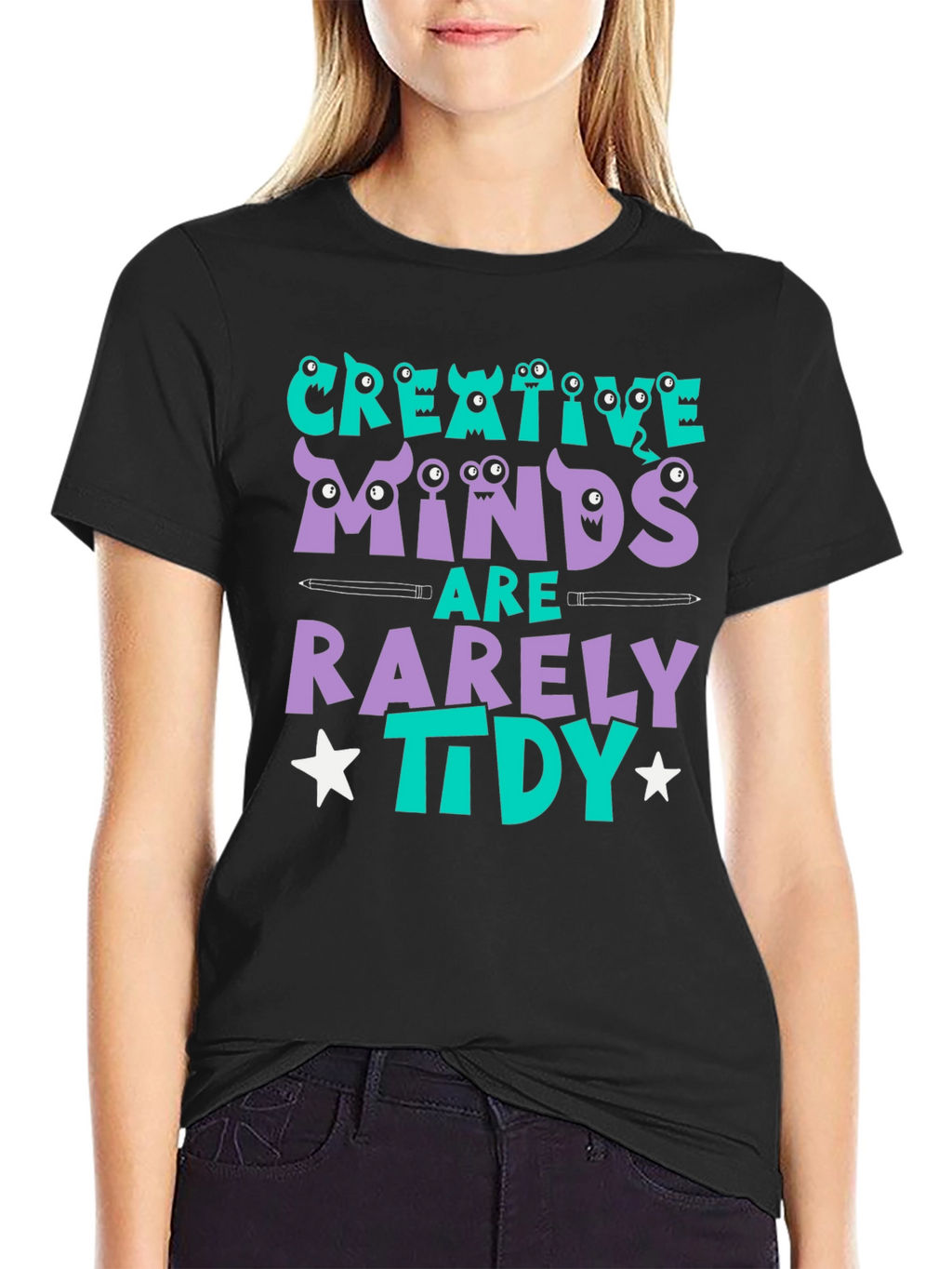 Creative Minds T-Shirt - Tidy Graphic Tee
