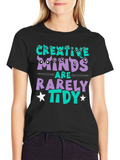 Creative Minds T-Shirt - Tidy Graphic Tee
