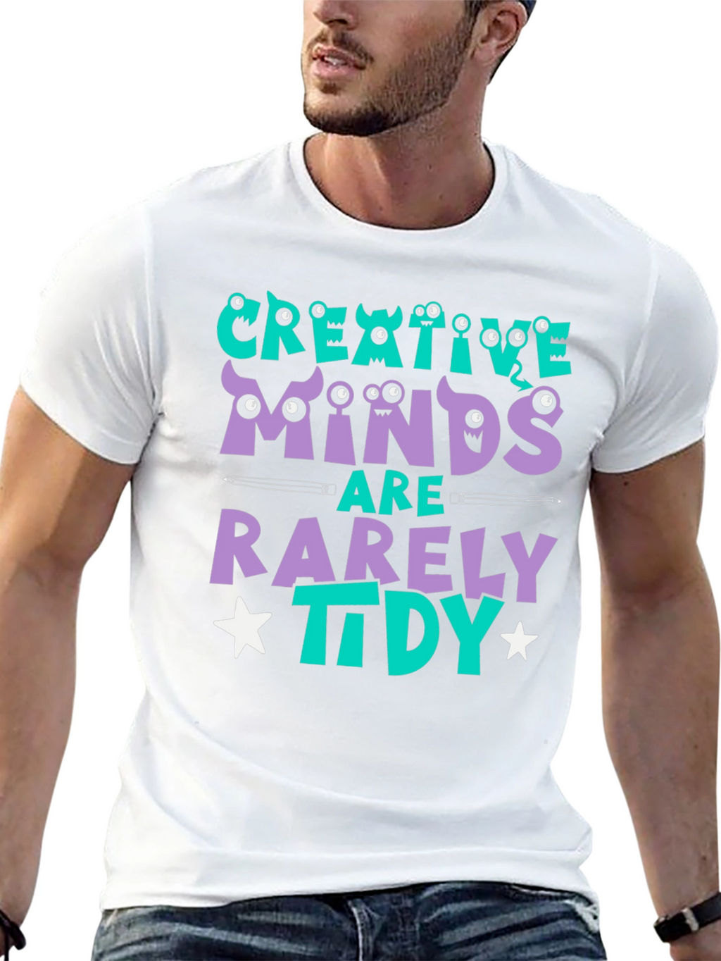 Creative Minds T-Shirt - Tidy Graphic Tee