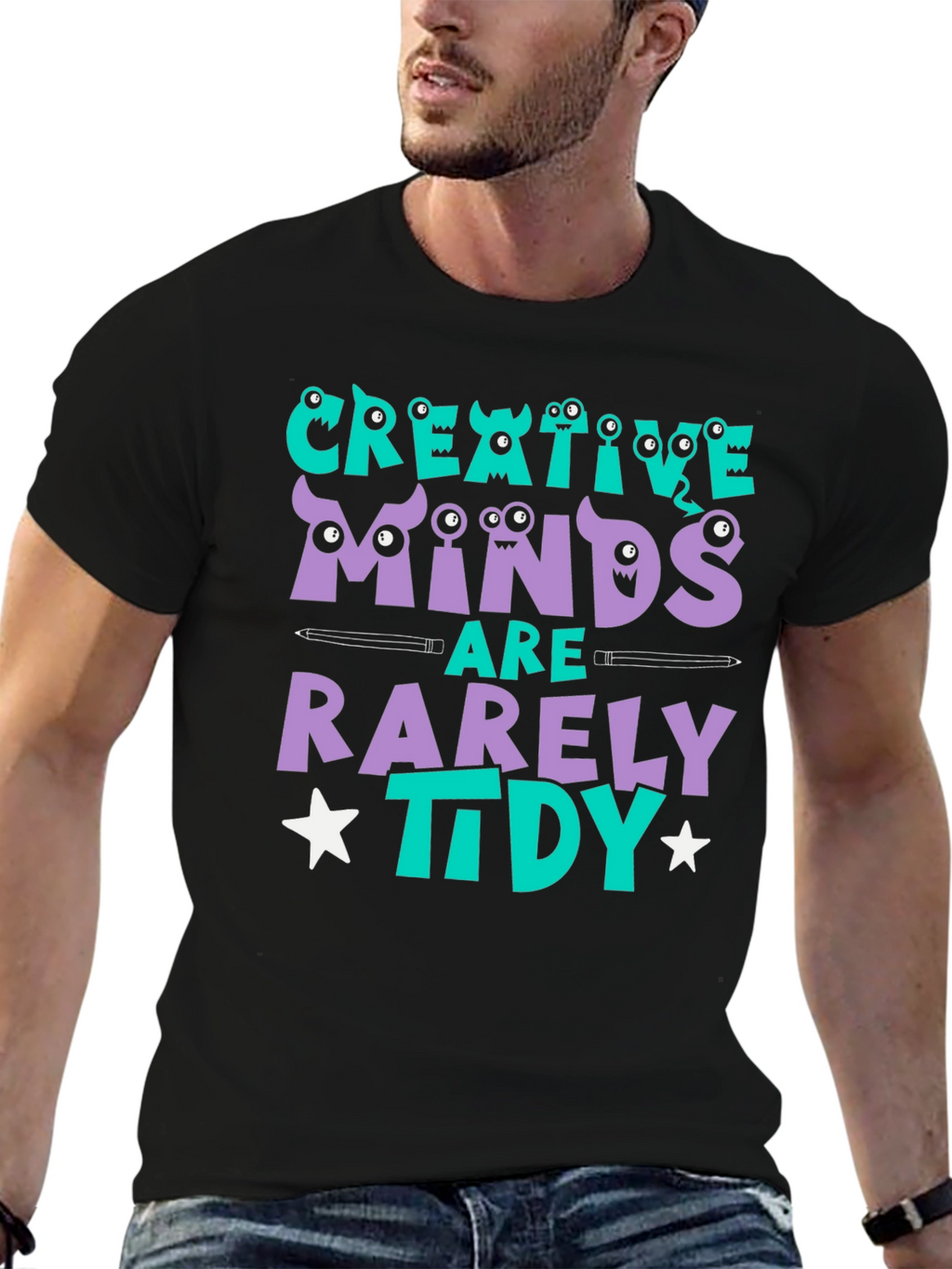 Creative Minds T-Shirt - Tidy Graphic Tee