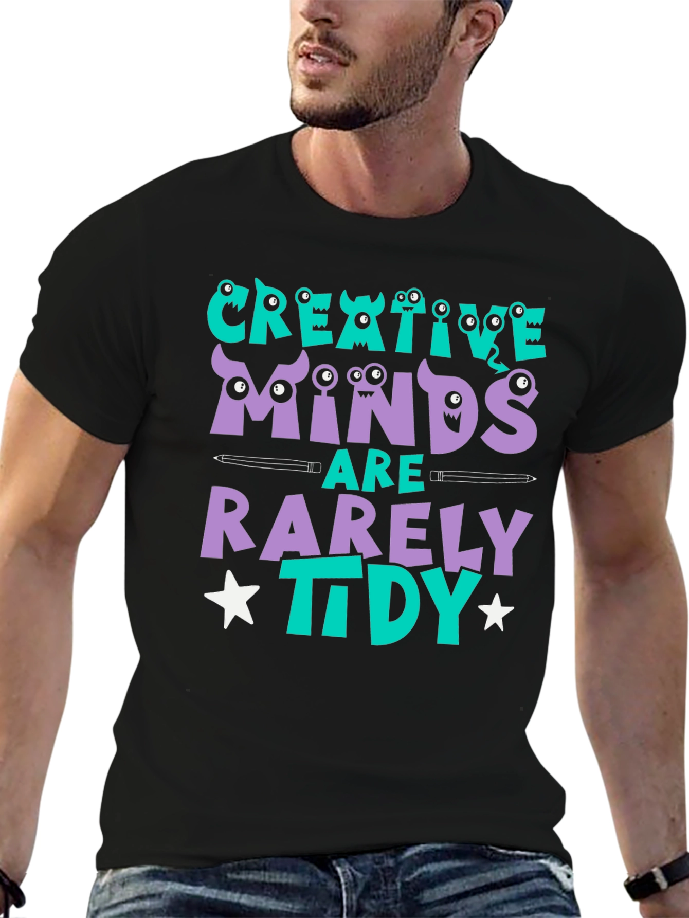Creative Minds T-Shirt - Tidy Graphic Tee