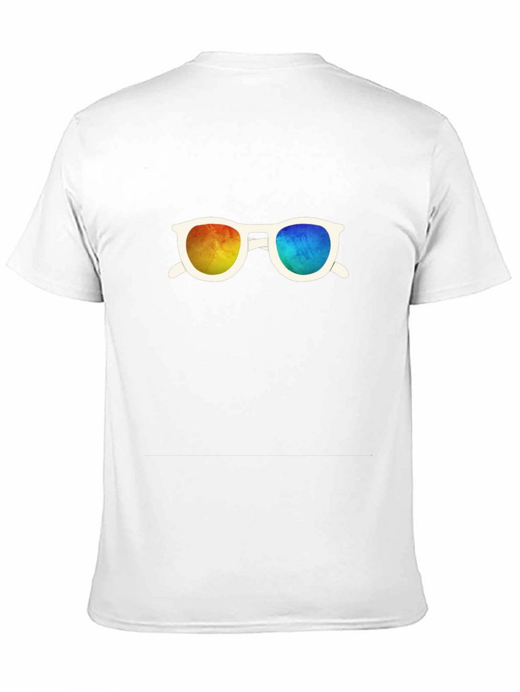 Retro Sunglasses Graphic Black T-Shirt