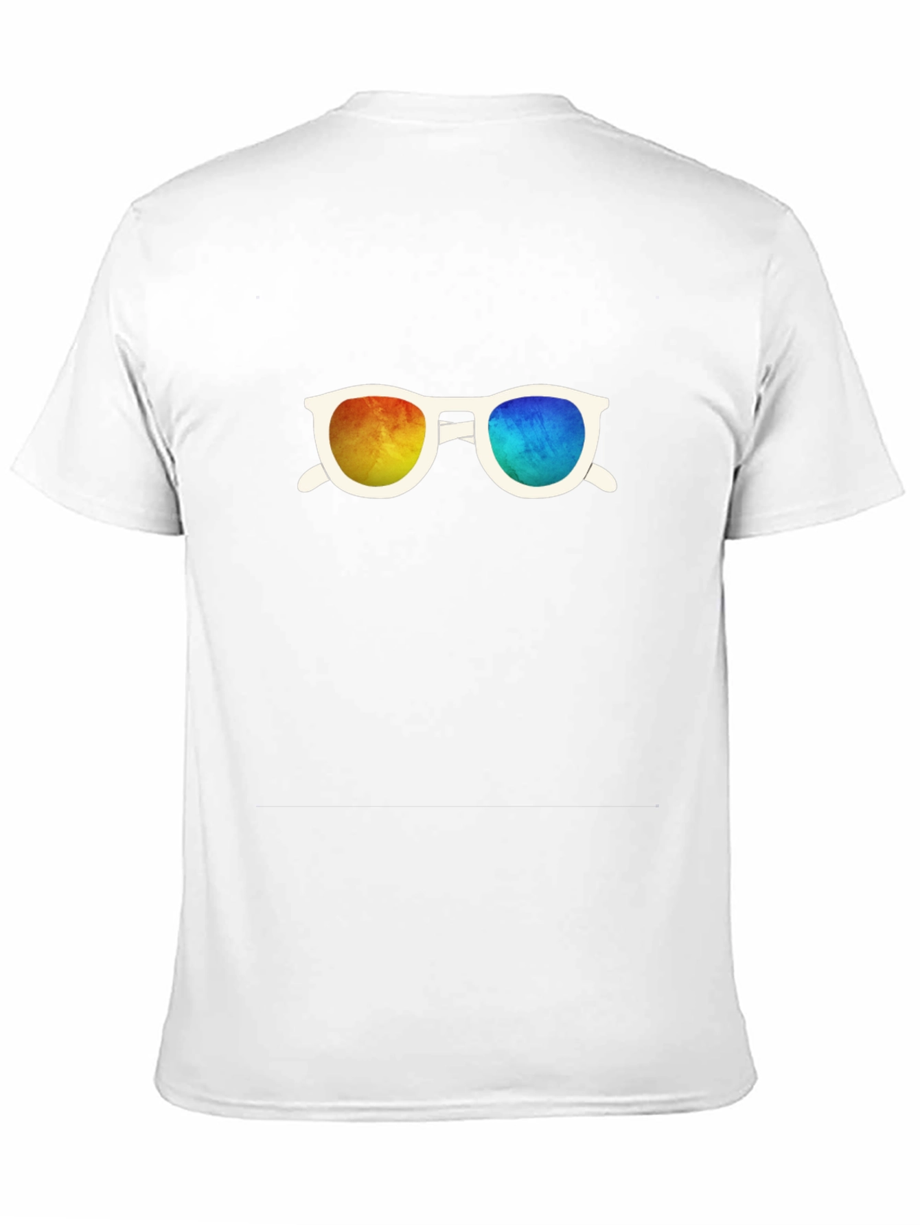 Retro Sunglasses Graphic Black T-Shirt