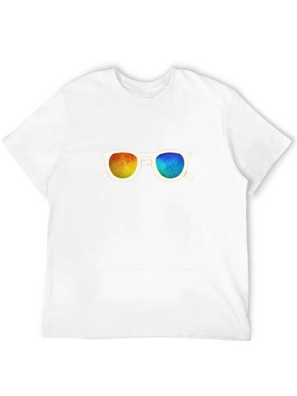 Retro Sunglasses Graphic Black T-Shirt