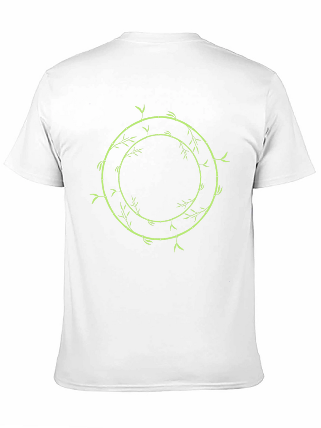 Bamboo Circle Graphic Tee - Stylish & Unique Design