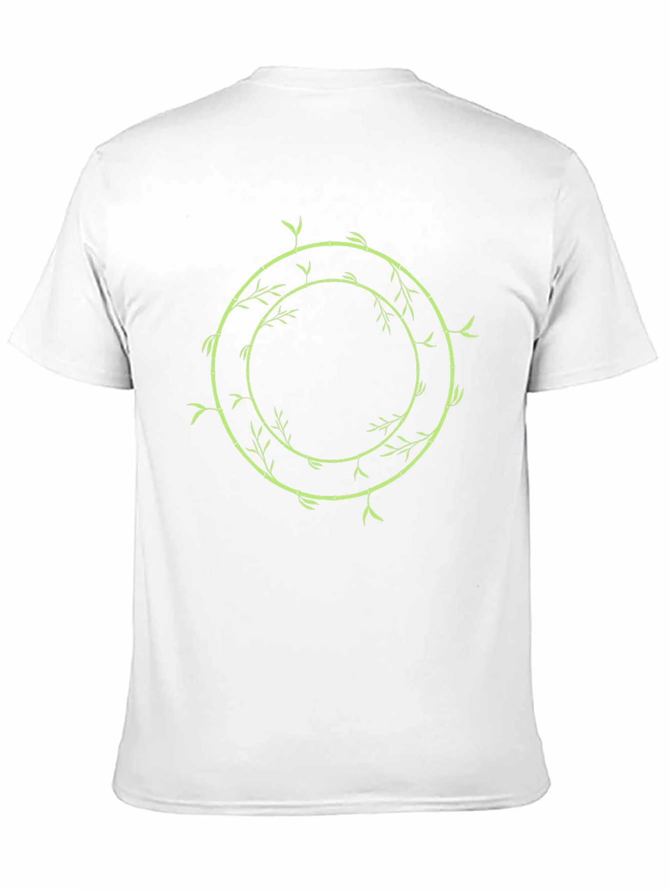 Bamboo Circle Graphic Tee - Stylish & Unique Design