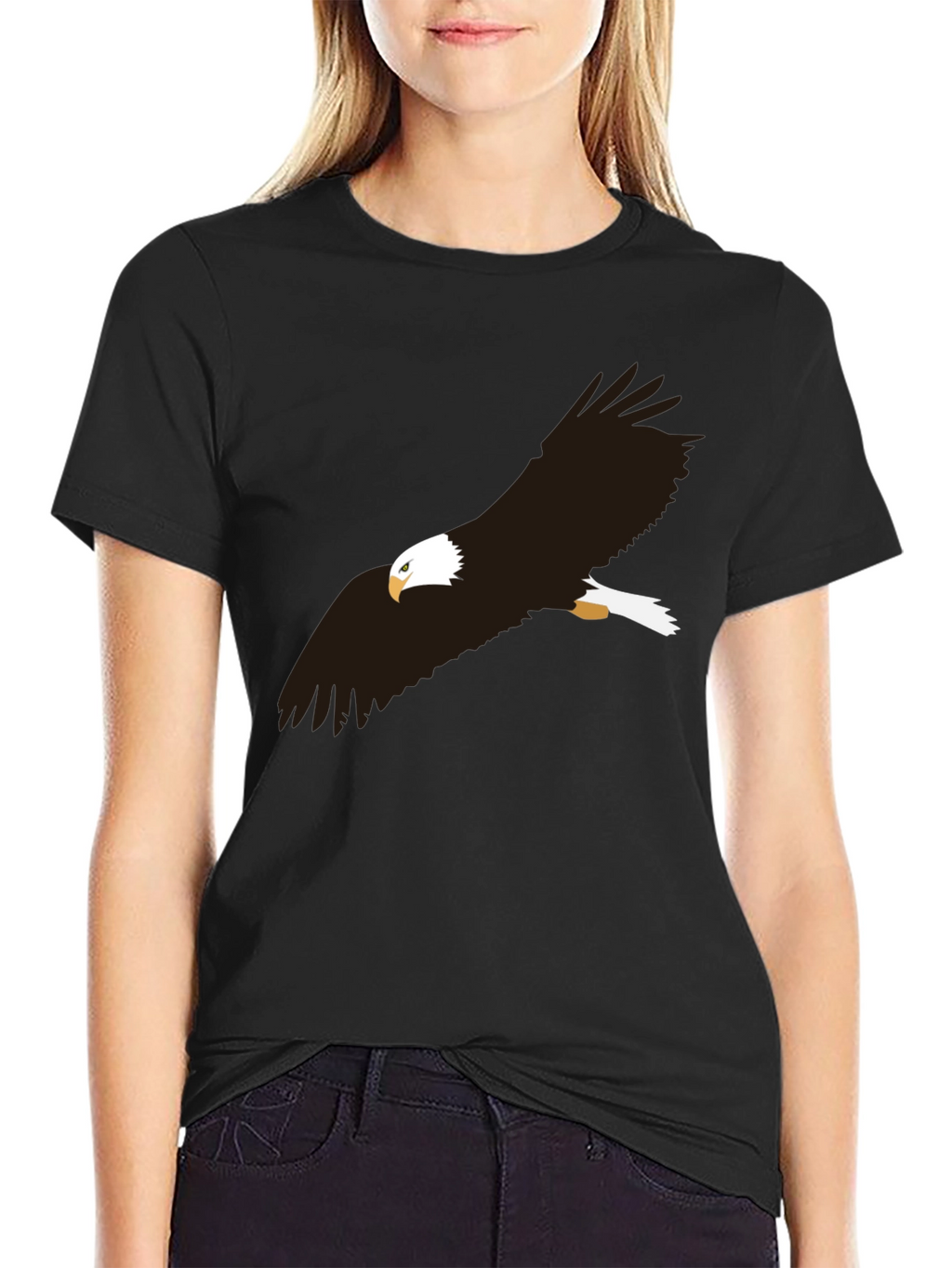 Black Eagle Graphic Tee - Bold & Stylish