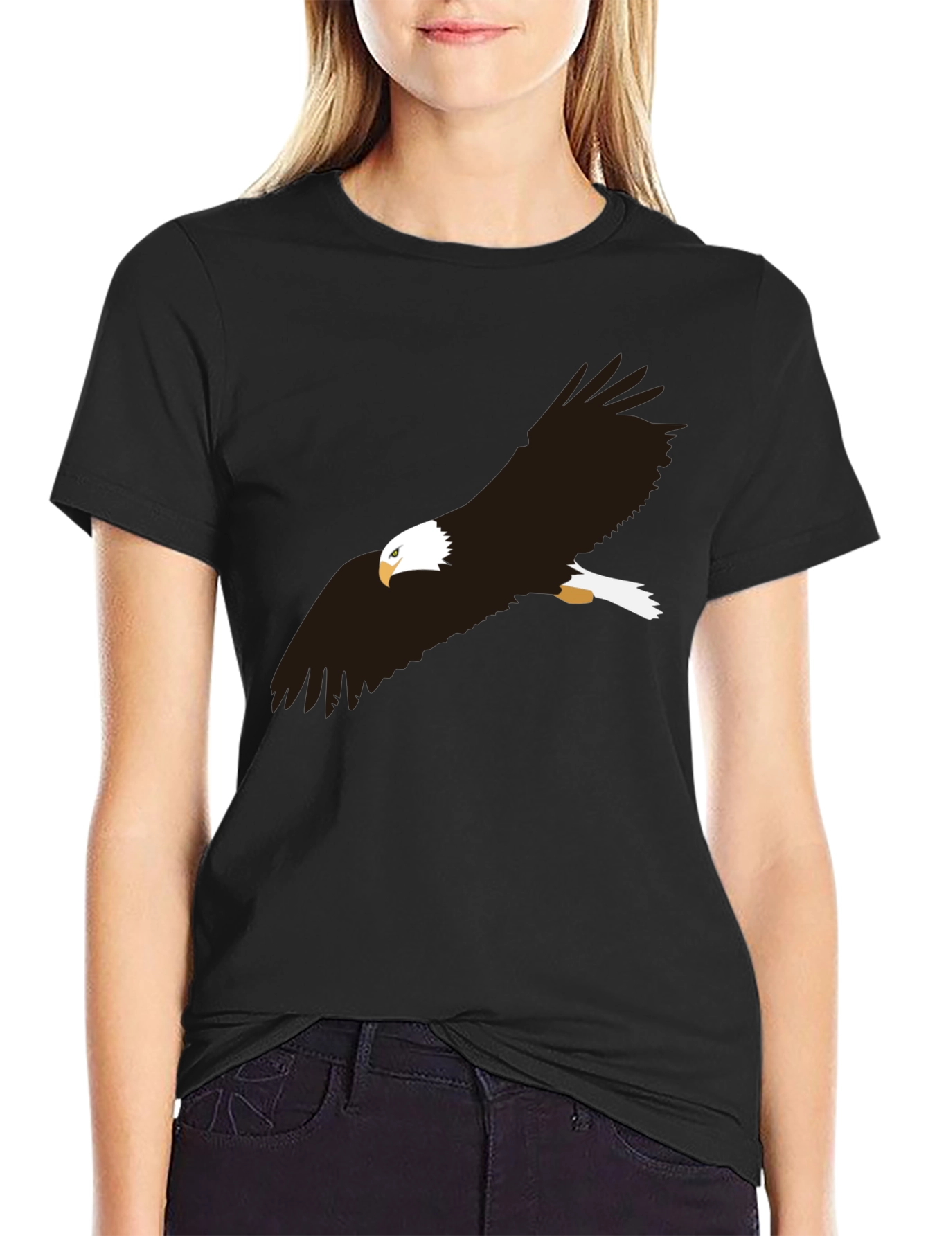 Black Eagle Graphic Tee - Bold & Stylish