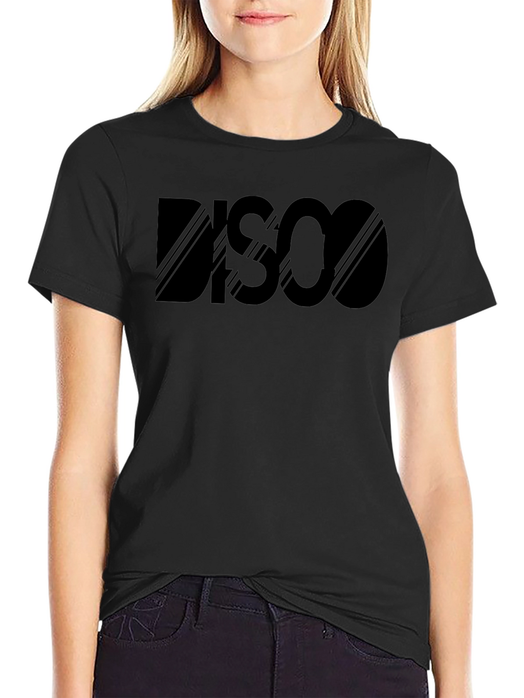 Retro Disco T-Shirt - Black