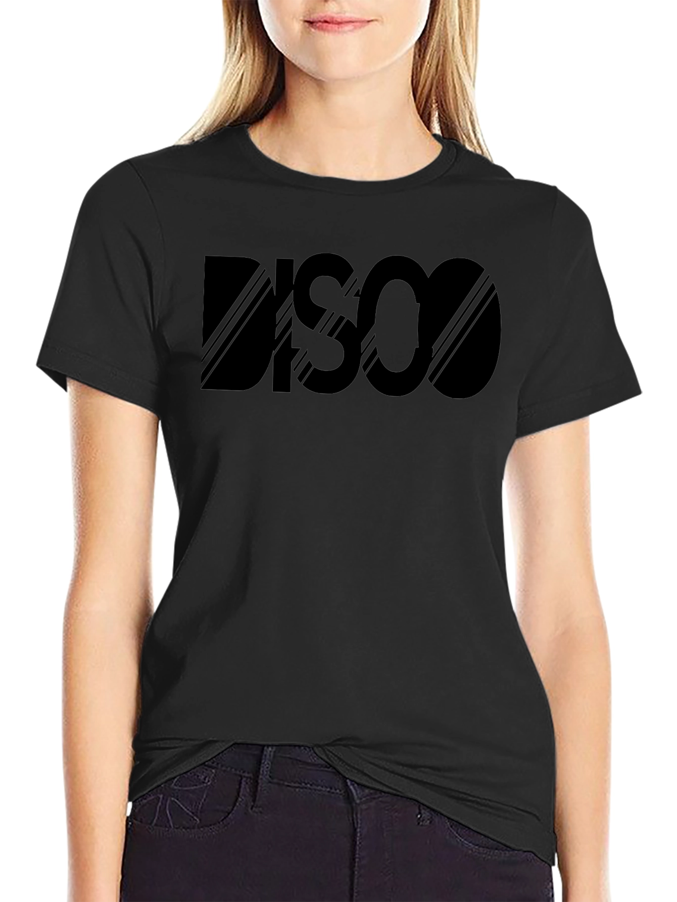 Retro Disco T-Shirt - Black