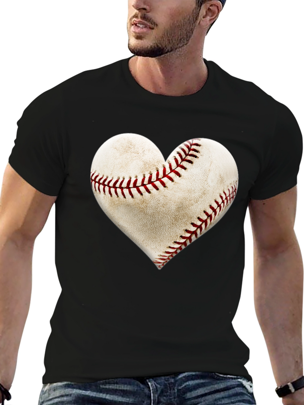 Baseball Heart Tee - Love of the Game