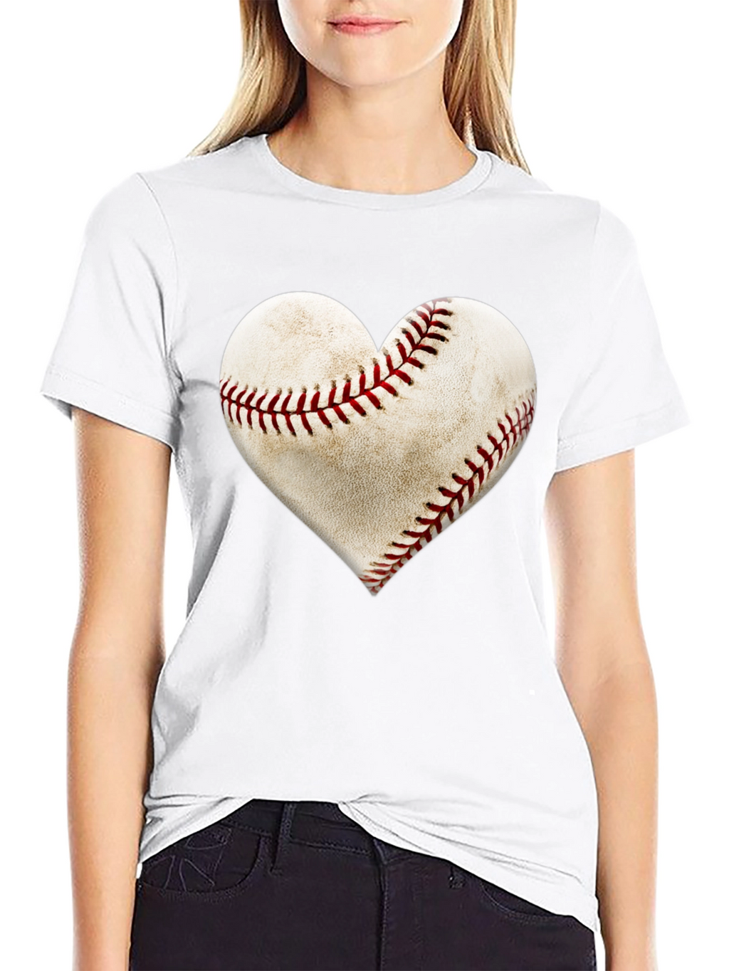 Baseball Heart Tee - Love of the Game