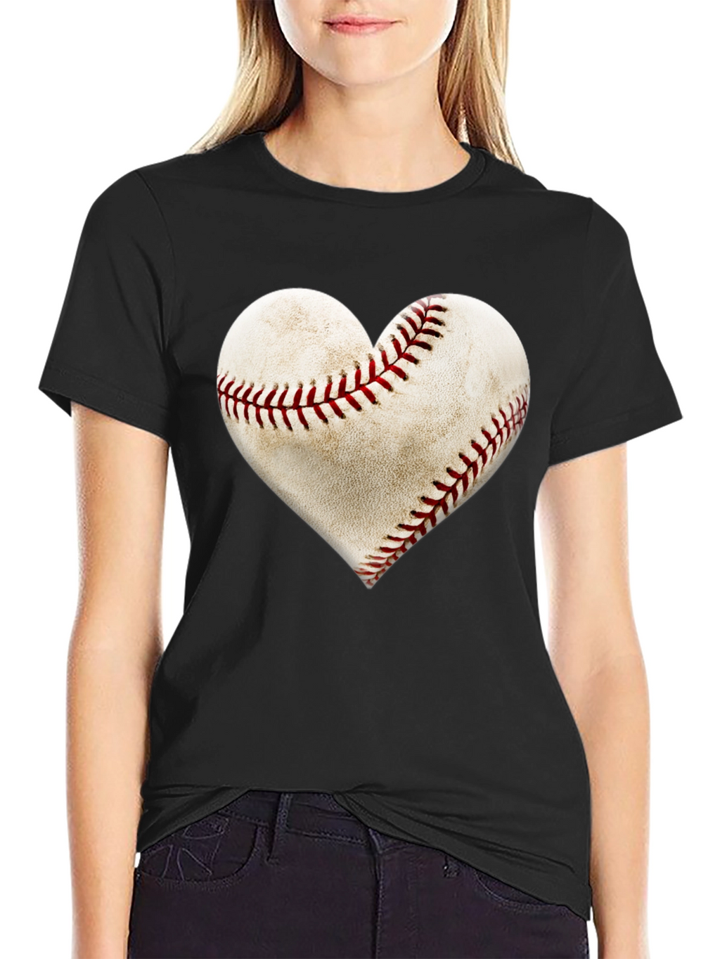 Baseball Heart Tee - Love of the Game