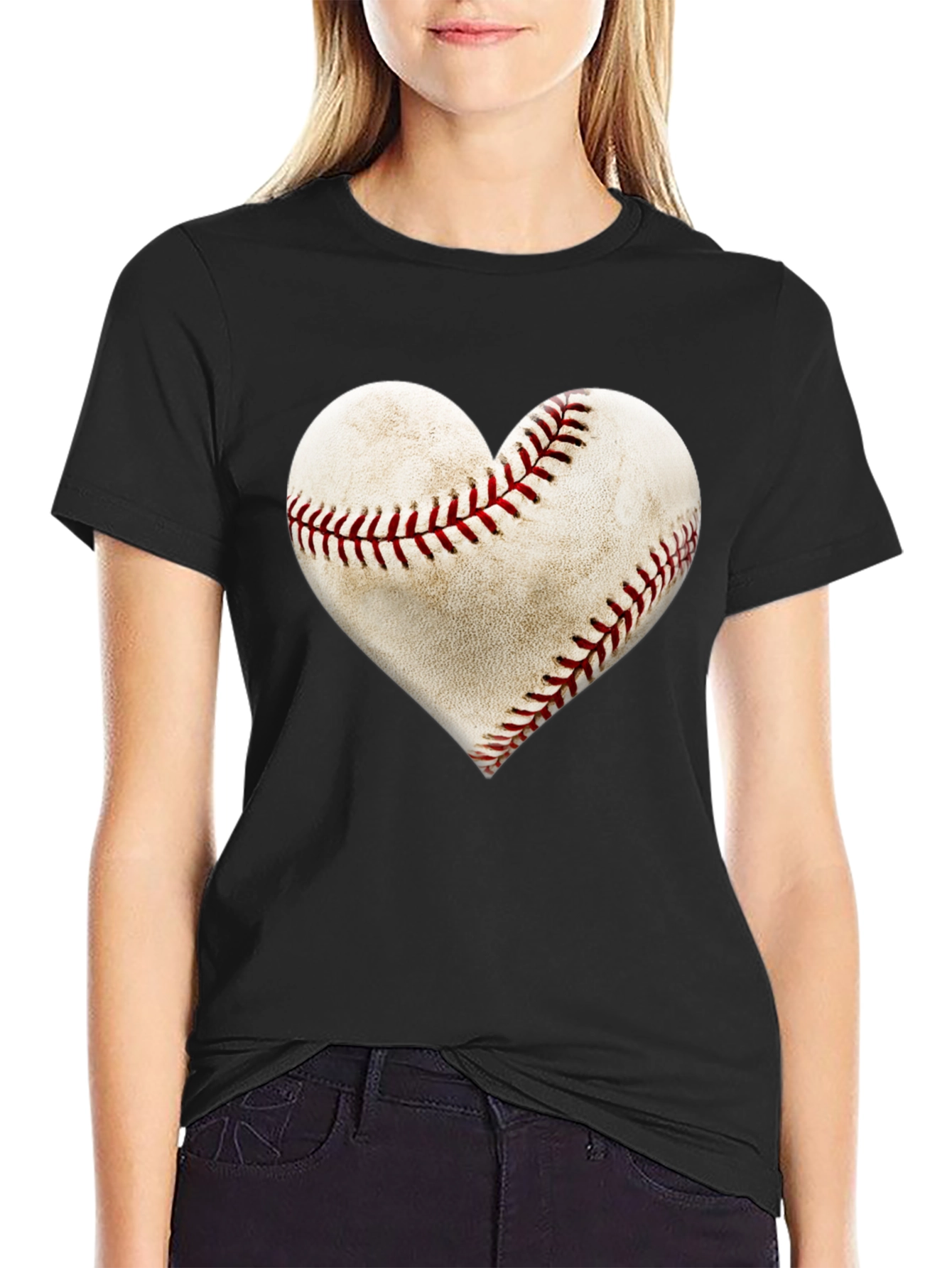 Baseball Heart Tee - Love of the Game