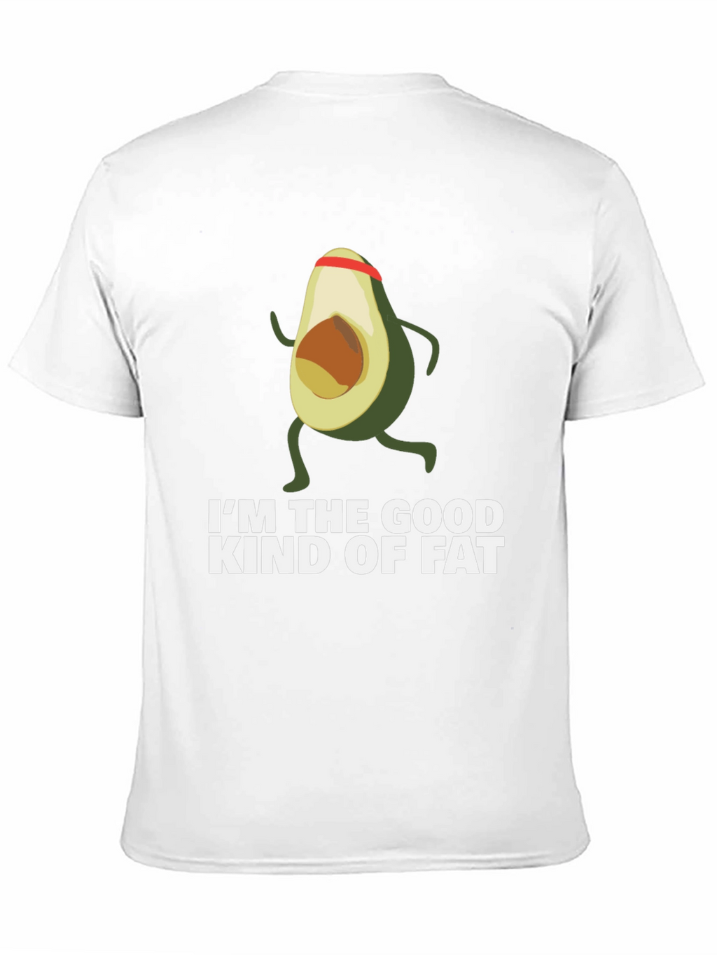 Avocado Good Fat Running T-Shirt - Funny Fitness Tee