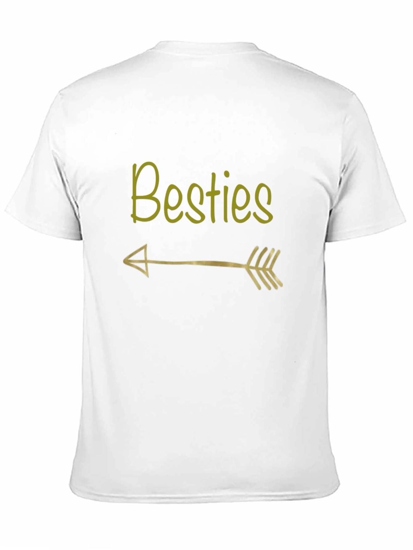 Besties Arrow Graphic Tee - Trendy Casual Top