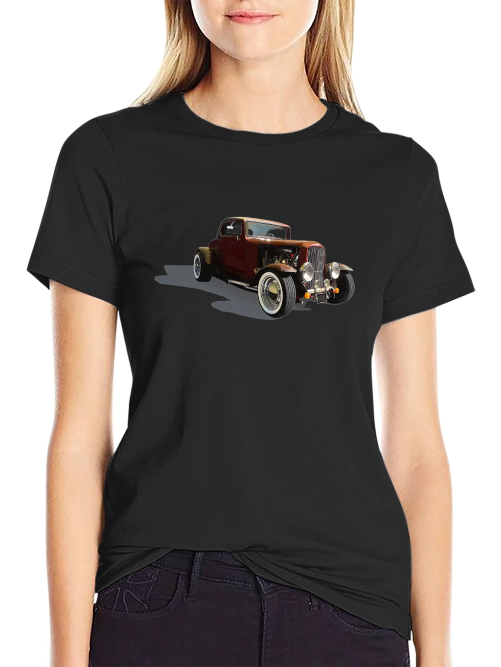 Classic Car Graphic Tee - Retro Style