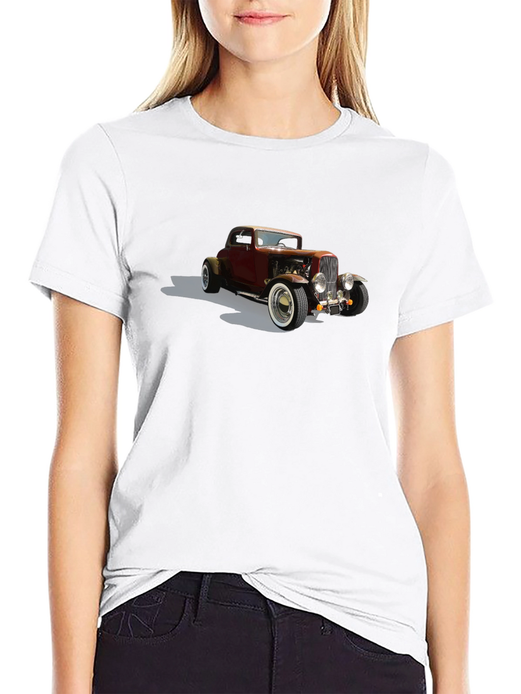 Classic Car Graphic Tee - Retro Style