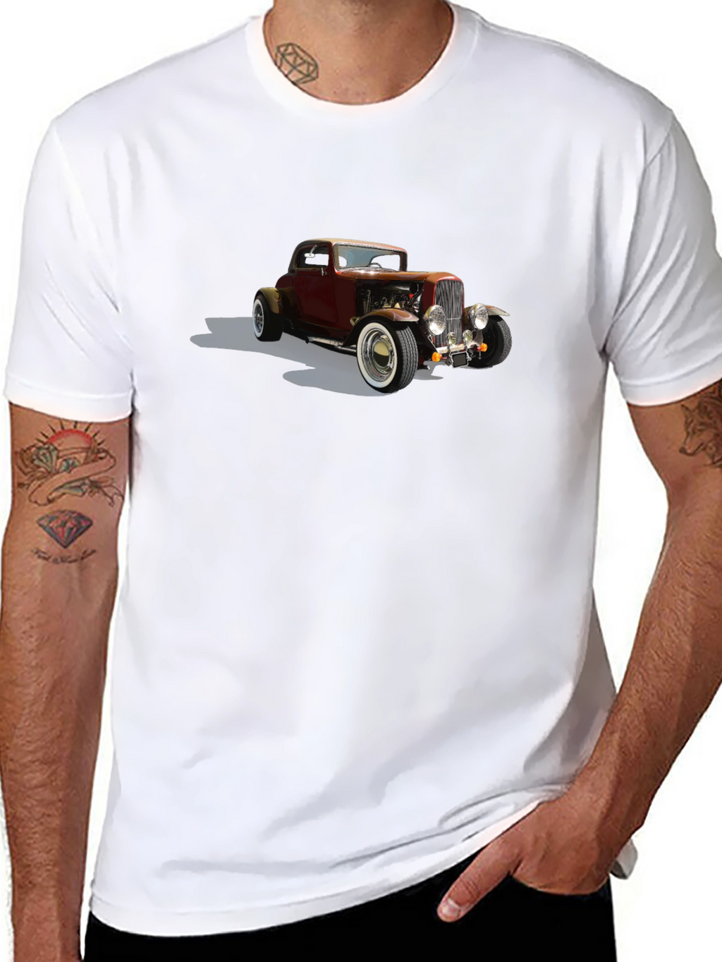 Classic Car Graphic Tee - Retro Style