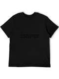 Disruptor Black Graphic Tee - Mens
