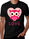 Owl Love T-Shirt - Valentines Day