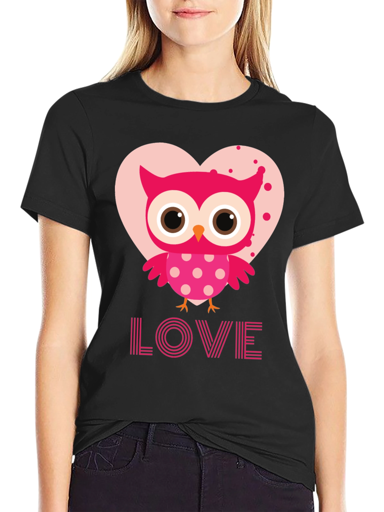 Owl Love T-Shirt - Valentines Day