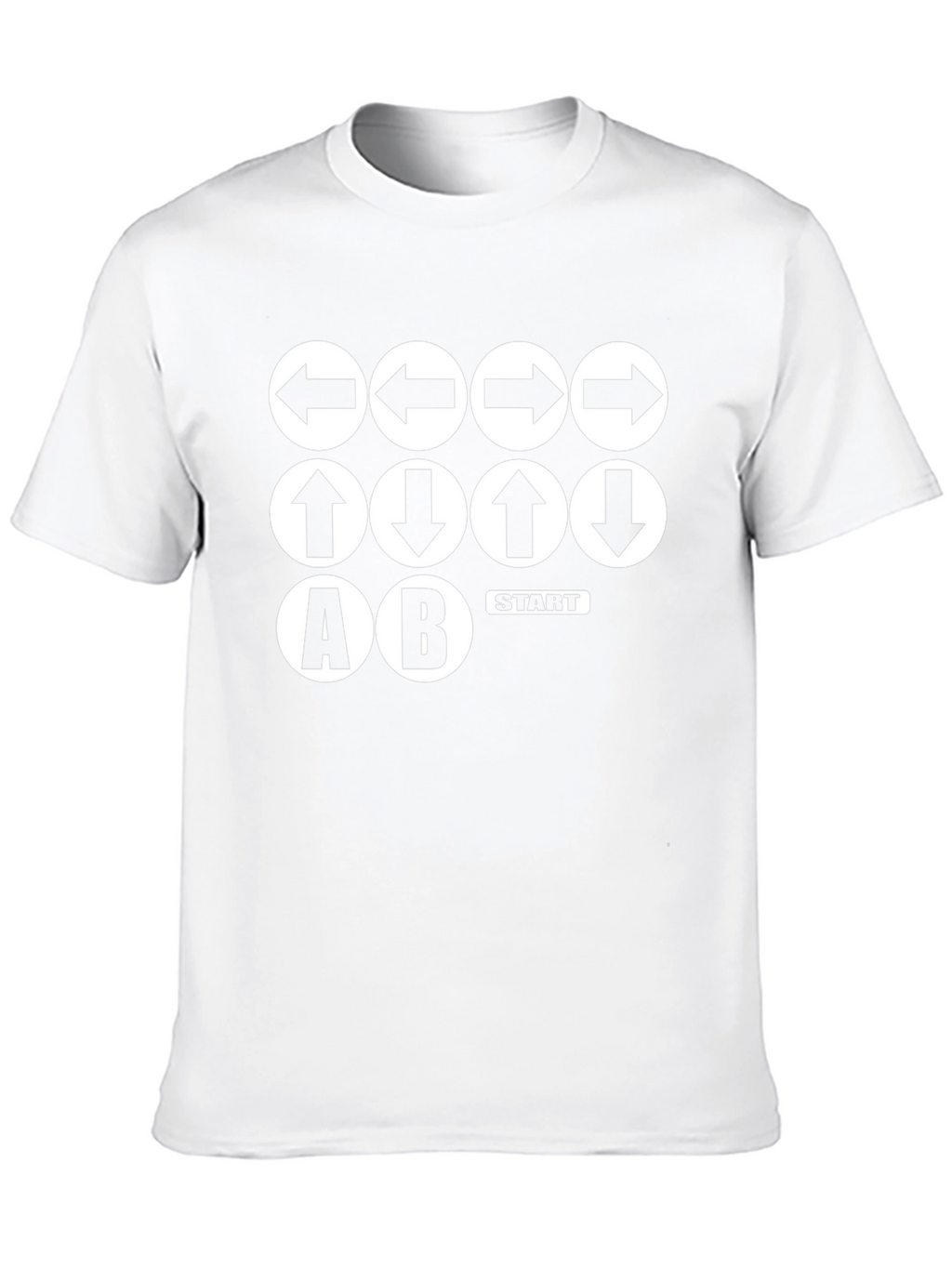 Konami Code T-Shirt - Gamer Secret Black Tee
