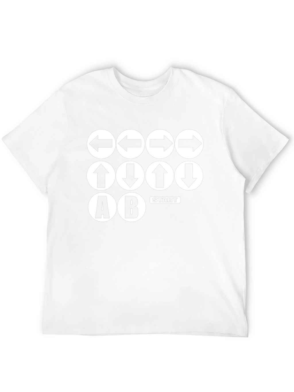 Konami Code T-Shirt - Gamer Secret Black Tee