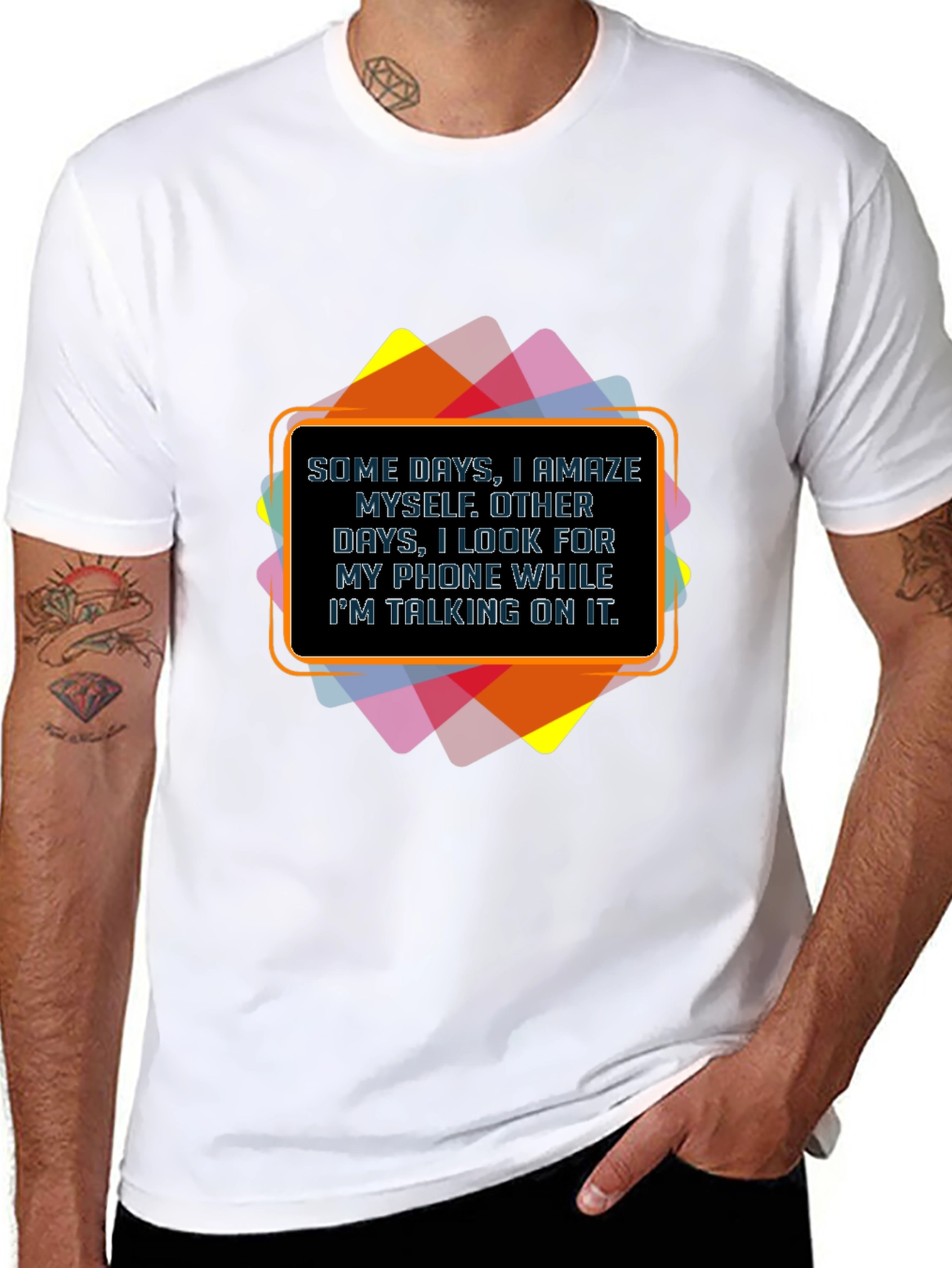 Funny Graphic Tee - Some Days I Amaze Myself