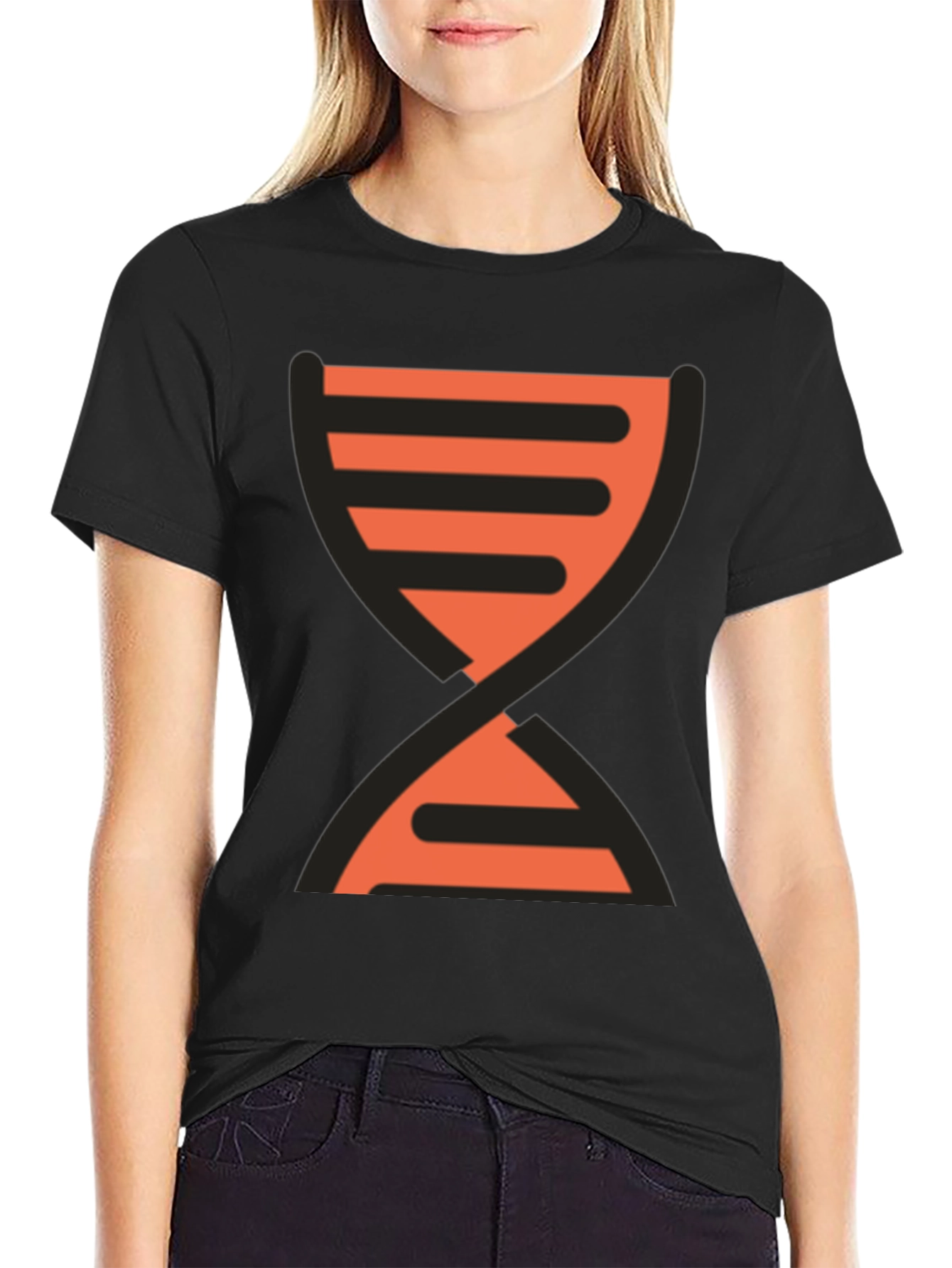Geometric Graphic Tee - Modern Casual Style