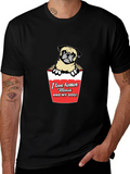 Horror Movie Dog Lover Graphic Tee