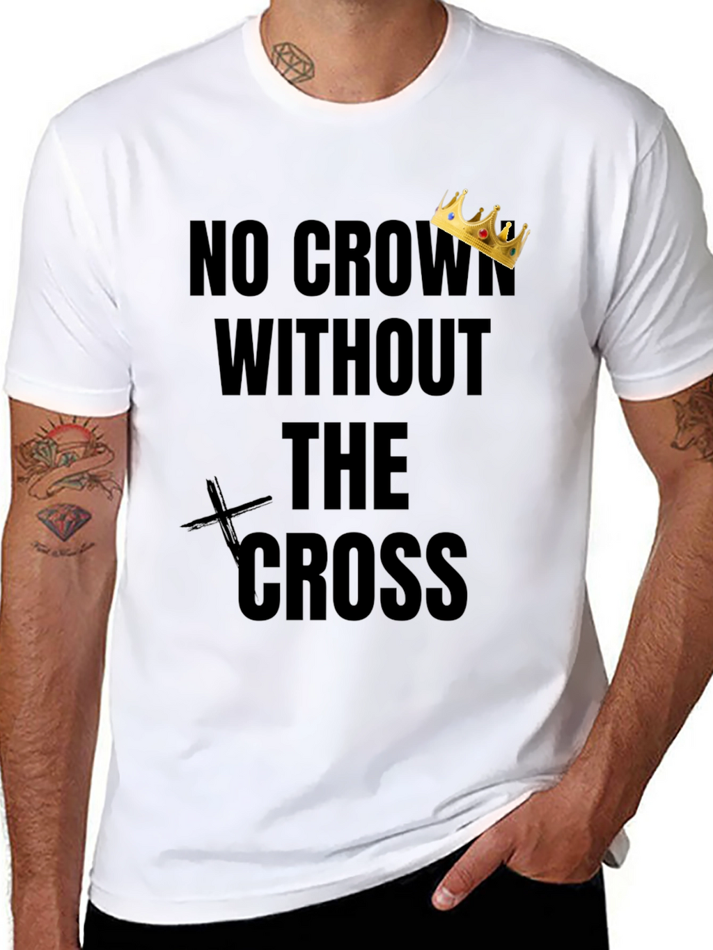 No Crown Without The Cross T-Shirt