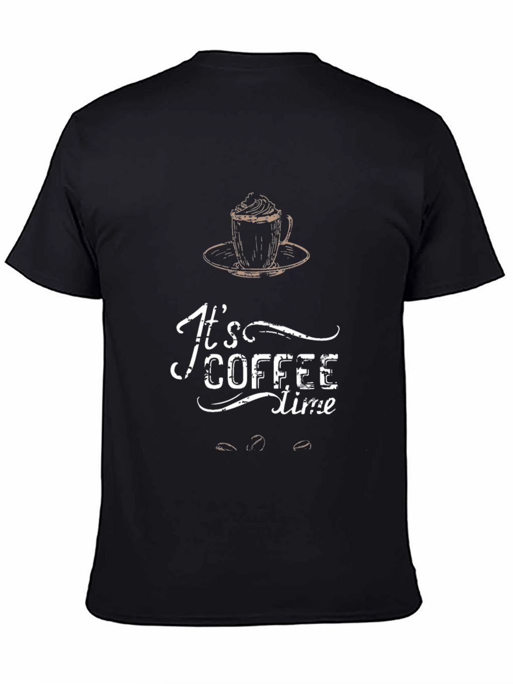 Its Coffee Time Graphic T-Shirt
