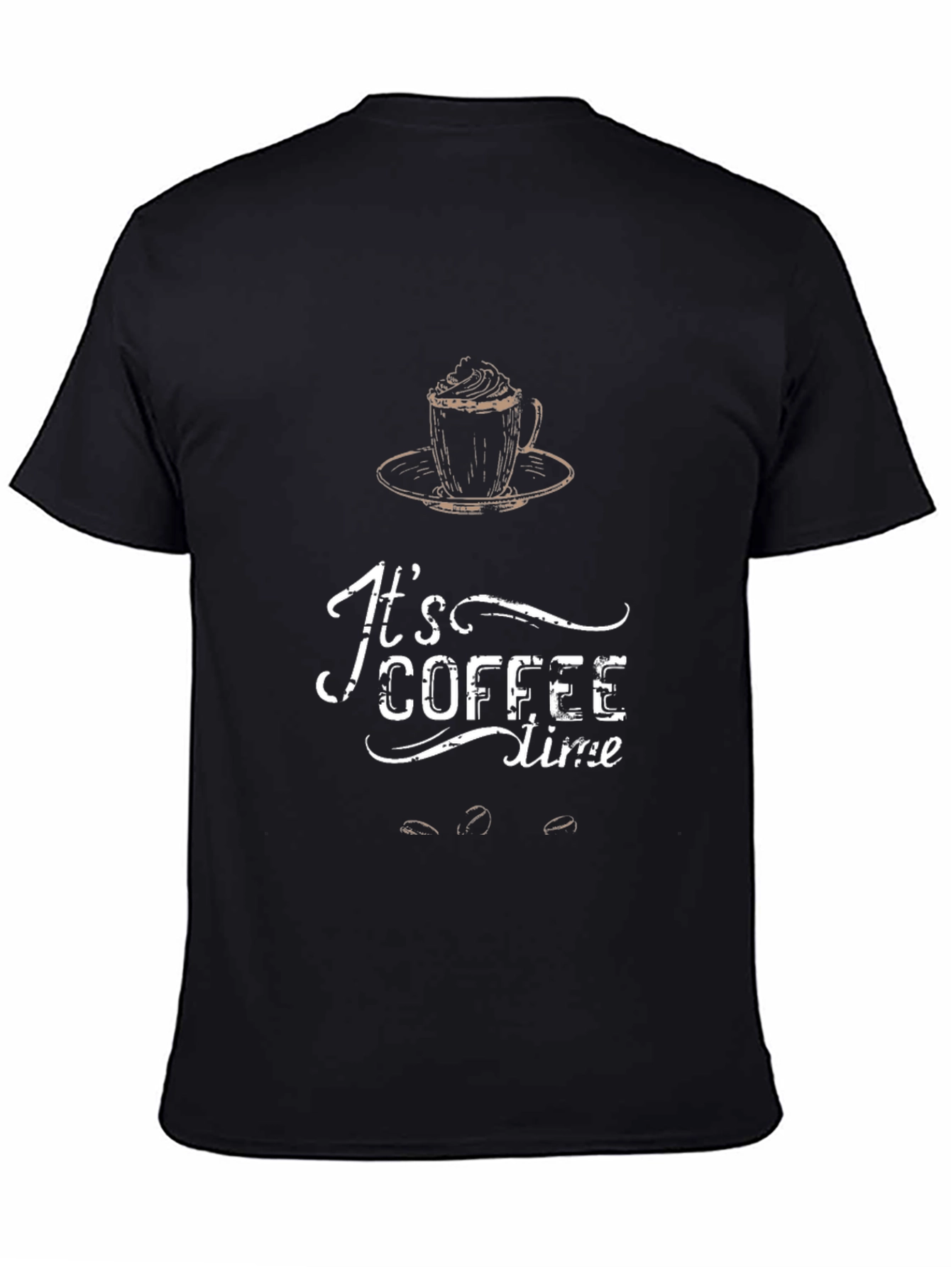 Its Coffee Time Graphic T-Shirt
