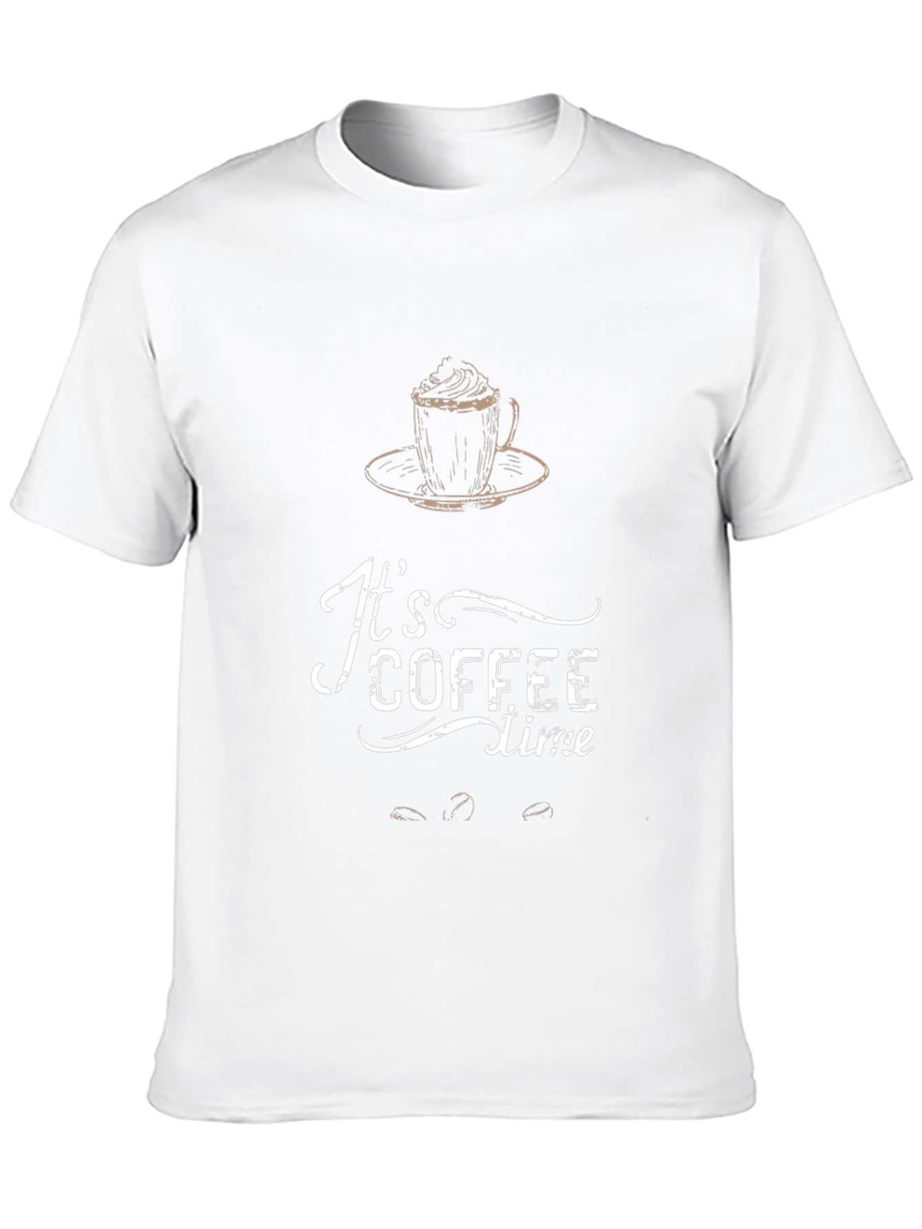 Its Coffee Time Graphic T-Shirt