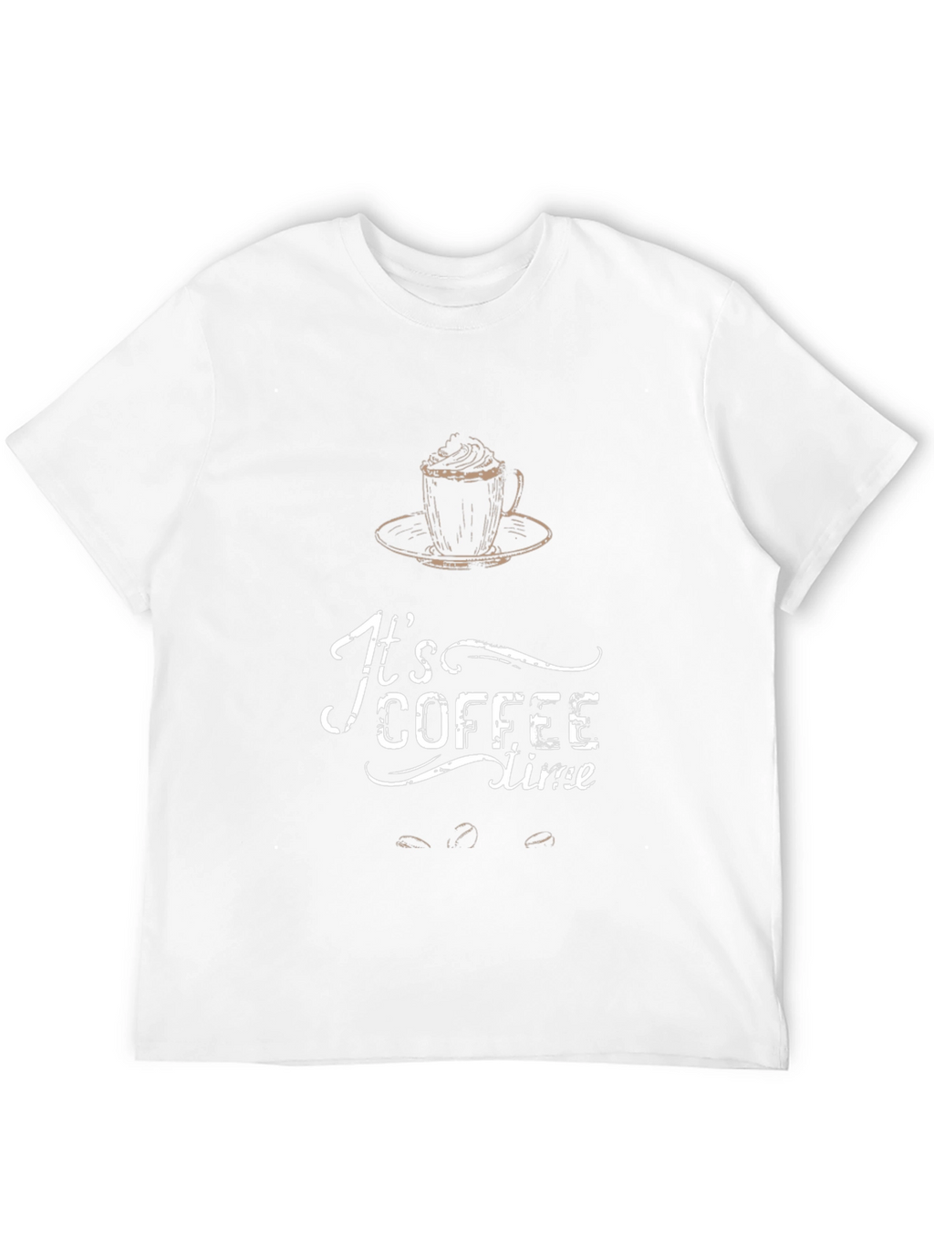 Its Coffee Time Graphic T-Shirt
