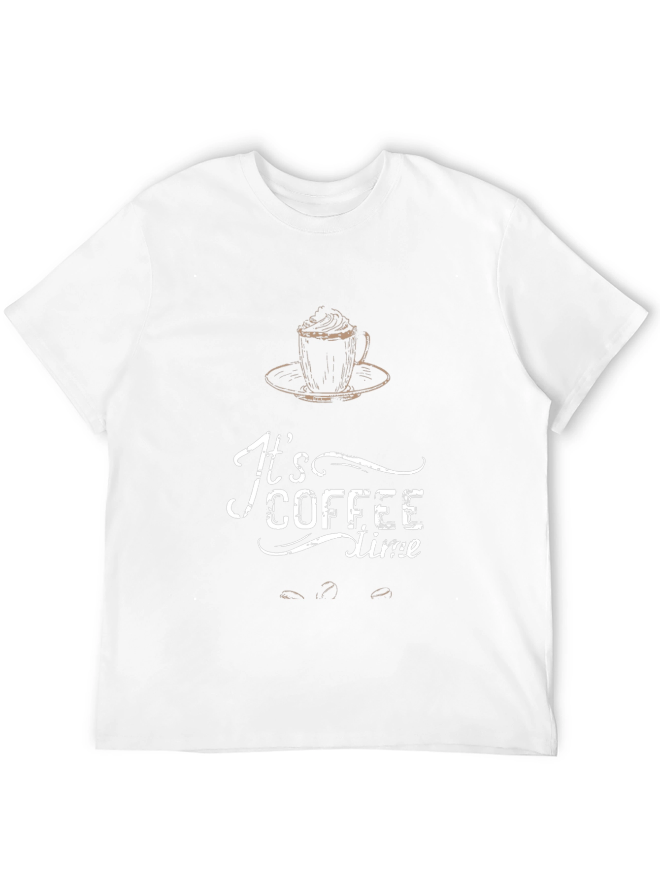 Its Coffee Time Graphic T-Shirt
