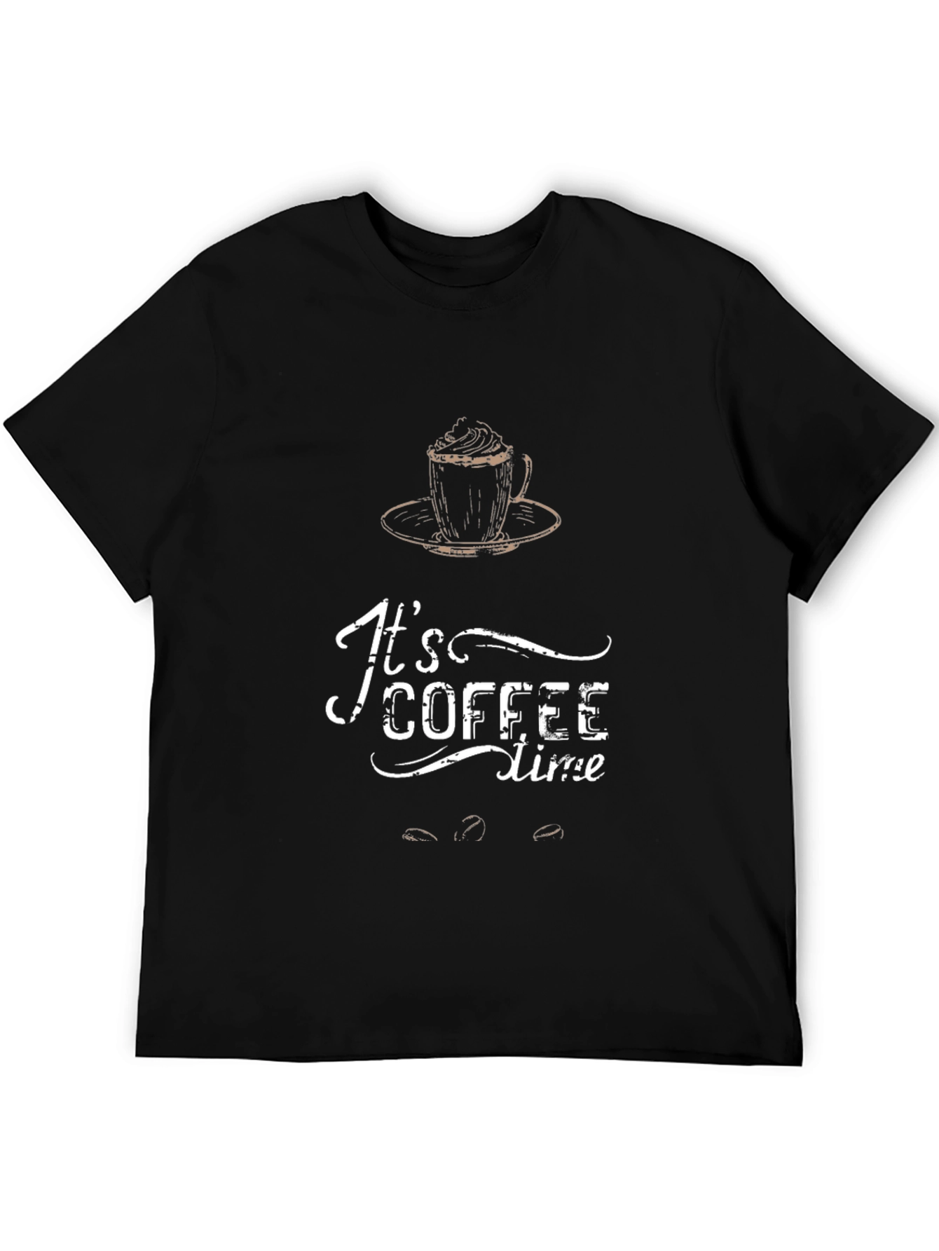Its Coffee Time Graphic T-Shirt