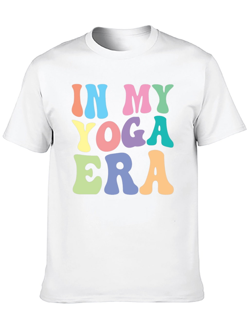 In My Yoga Era T-Shirt - Black Graphic Tee