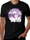Cute Fox & Bunny Graphic Tee