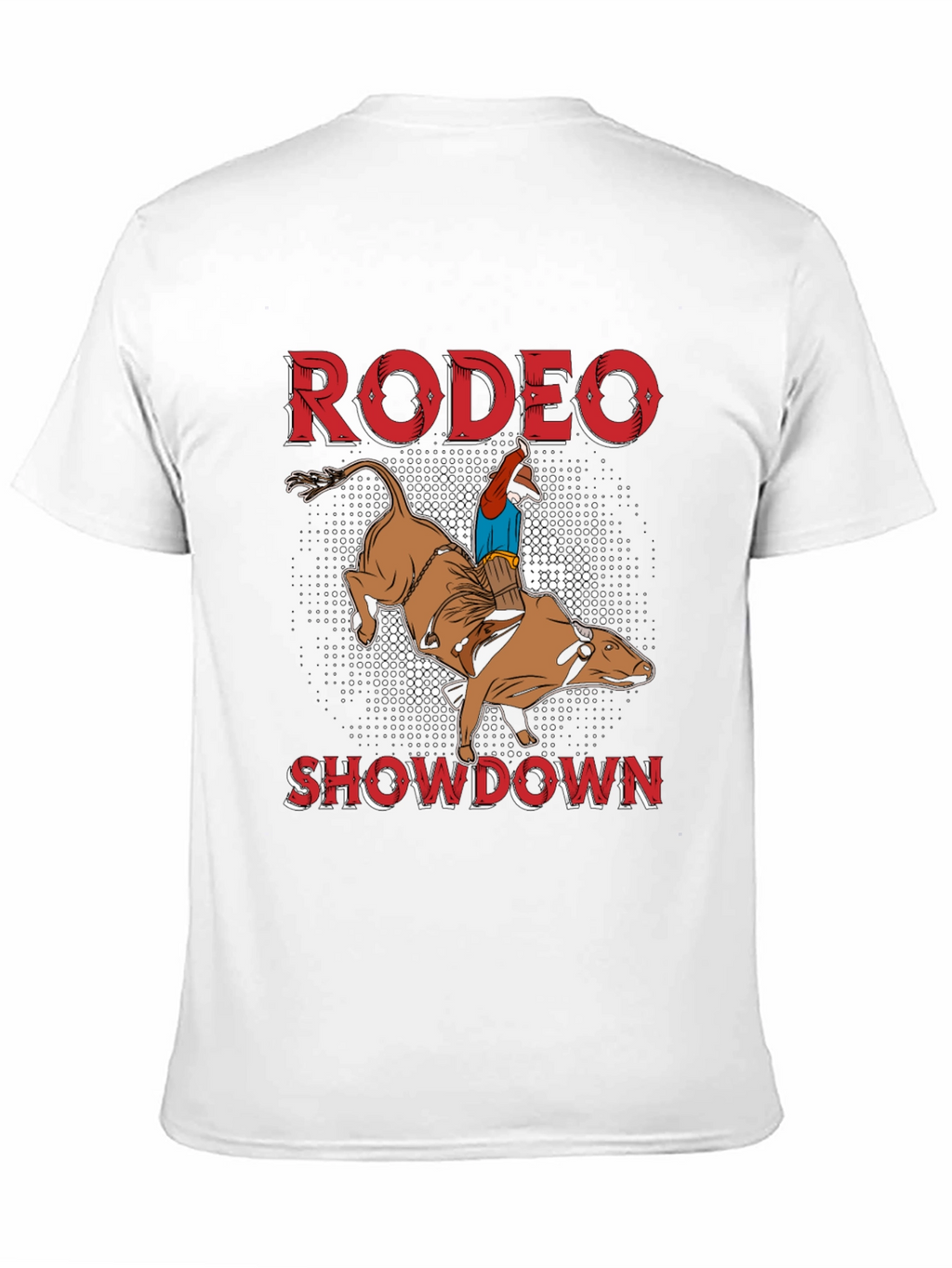 Rodeo Showdown Graphic Tee - Bull Riding T-Shirt