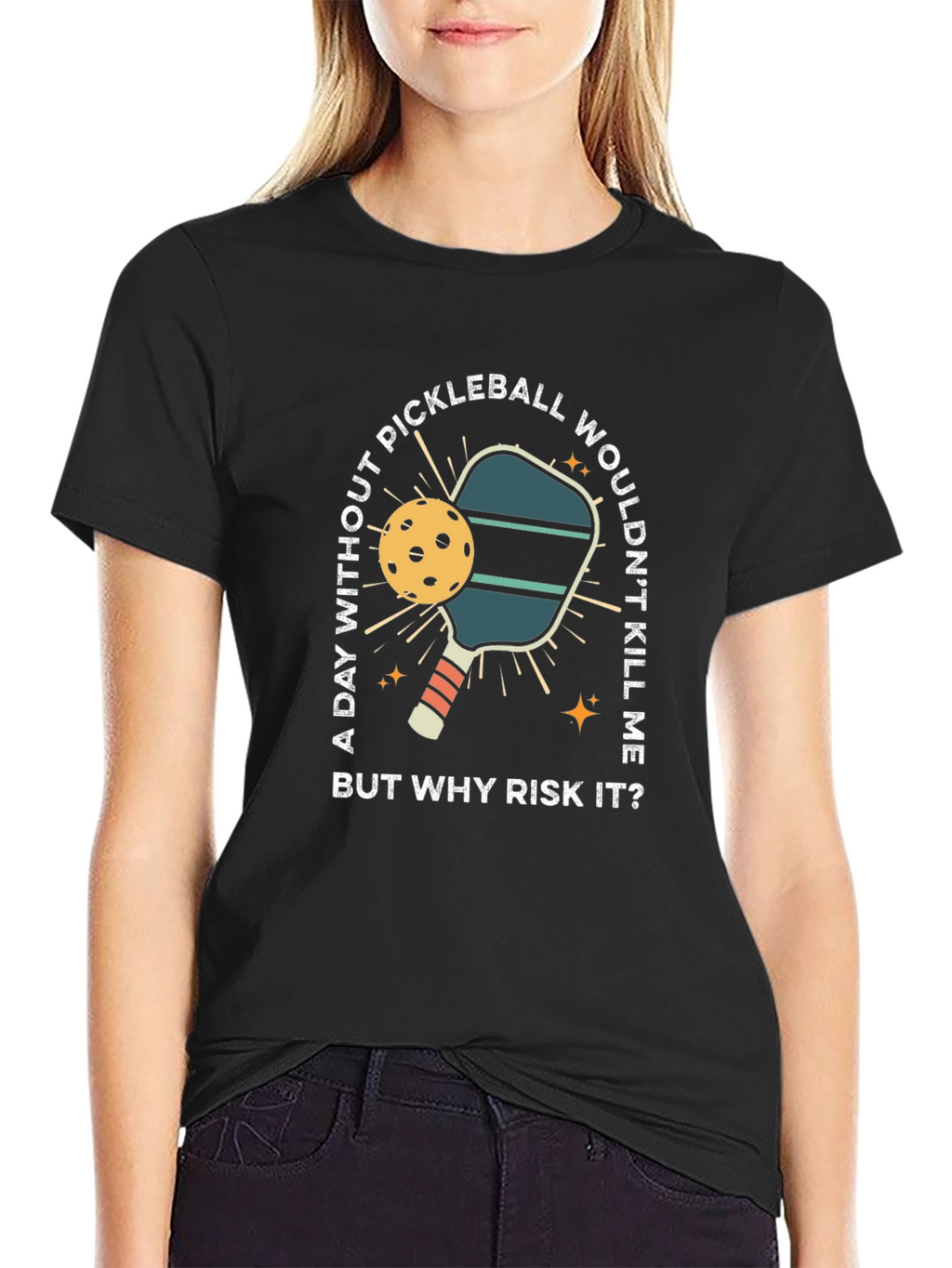 Funny Pickleball Graphic T-Shirt