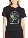 Funny Pickleball Graphic T-Shirt